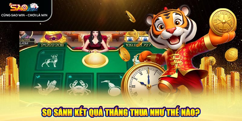 So sánh kết quả thắng thua như thế nào?